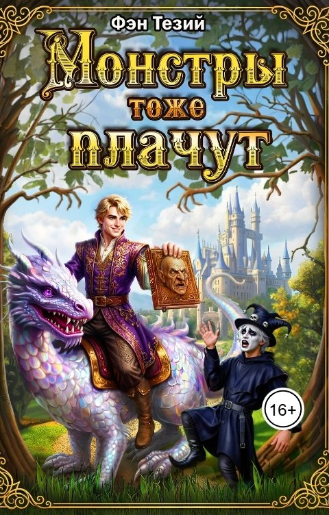 Обложка книги Фэн Тезий Монстры тоже плачут