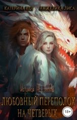 обложка книги Анжелика Лиса, Катерина Кот "Любовный переполох на четверых"