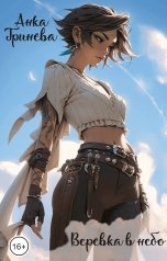 обложка книги Анка Гринёва "Веревка в небо"