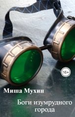 обложка книги Миша Мухин "Боги изумрудного города"