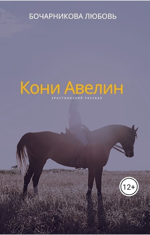 Обложка книги Любовь Бочарникова Кони Авелин