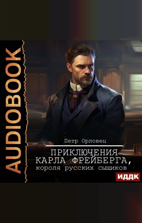 Обложка книги ИДДК Приключения Карла Фрейберга, короля русских сыщиков