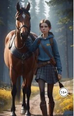 обложка книги Se-ra "Школьная любовь на лошади"