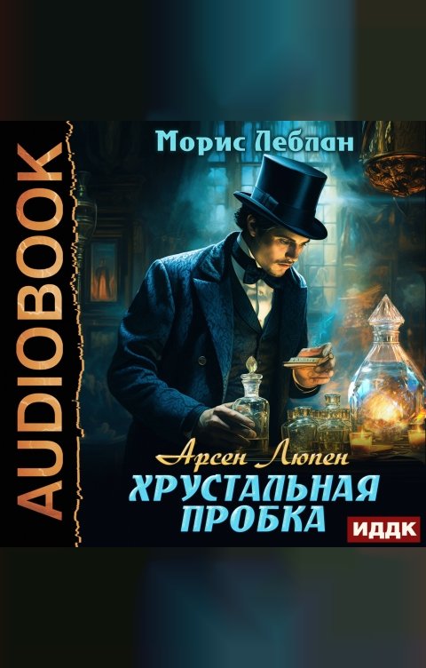 Обложка книги ИДДК Арсен Люпен. Хрустальная пробка