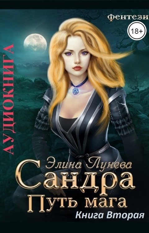 Обложка книги Элина Лунева Сандра. Путь мага. Книга вторая