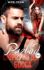 обложка книги Юля Гром "Развод. Сюрприз для босса"