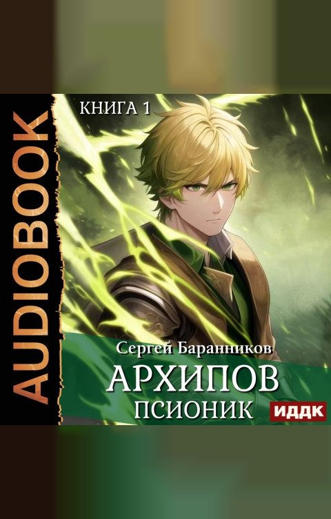 Обложка книги ИДДК Архипов. Книга 1. Псионик