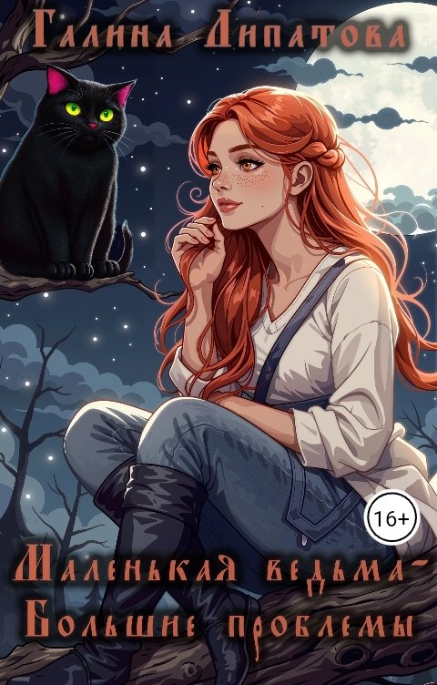 Обложка книги Галина Липатова Маленькая ведьма - Большие проблемы