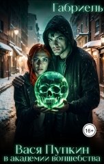 обложка книги Габриель "Приключения Васи Пупкина в академии волшебства. Факультет некромантии."