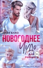 обложка книги Элен Блио "Новогоднее чудо для бывшего"