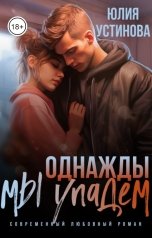 обложка книги Юлия Устинова "Однажды мы упадем"