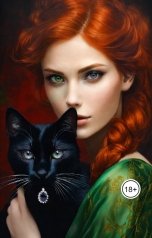 обложка книги Лия Шушик "Ежкин кот, а точнее кошка. Или как приручить ведьму."