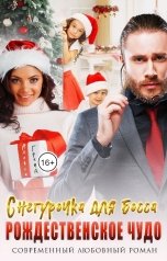 обложка книги Алекса Гранд "Снегурочка для босса, или Рождественское чудо"