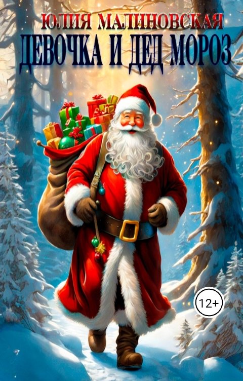 Обложка книги Юлия Малиновская Девочка и Дед Мороз