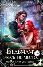 обложка книги Анна Рейнер "Ведьмам здесь не место, или Ректор на мою голову"