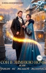 обложка книги Елена Княжинская "Сон в зимнюю ночь, или Дракон не желает жениться"