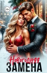 обложка книги Катя Озерова "Новогодняя замена"