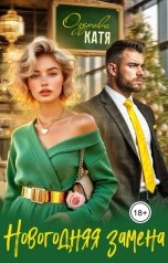 обложка книги Катя Озерова "Новогодняя замена"