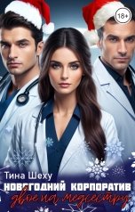 обложка книги Тина Шеху "Новогодний корпоратив. Двое на медсестру"