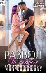 обложка книги Марина Дамич "Развод. Он забрал микроволновку"