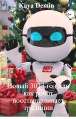 обложка книги Kaya Demin "Новый 3023 год или как робот восстанавливает традиции"