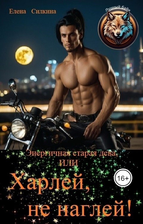 Обложка книги Елена Силкина Энергичная старая дева, или Харлей, не наглей!
