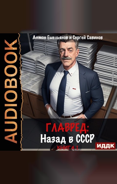 Обложка книги ИДДК Главред. Назад в СССР. Книга 1