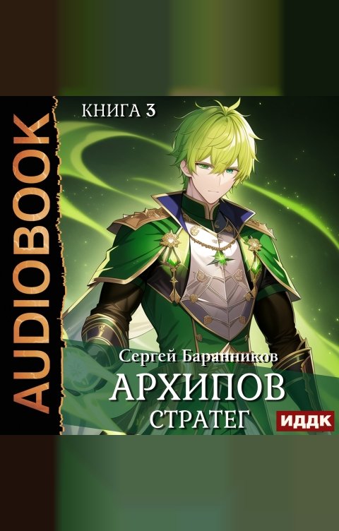 Обложка книги ИДДК Архипов. Книга 3. Стратег