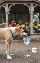 обложка книги Виктор Саж "Пес Алкаш"