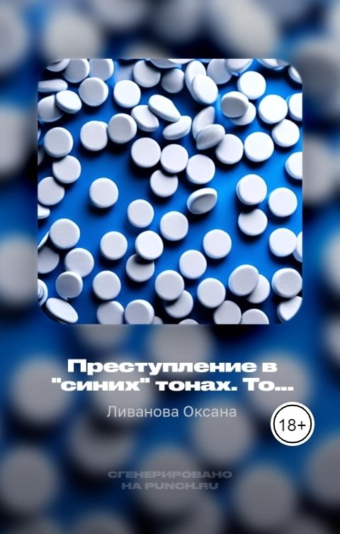 Обложка книги Ливанова Оксана Преступление в "синих" тонах. Том №2