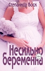 обложка книги Степанида Воск "Несильно беременна"