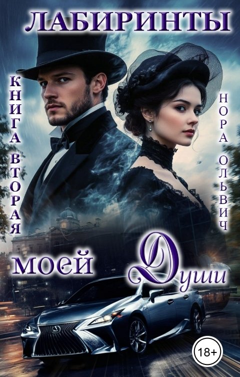 Обложка книги Нора Ольвич Лабиринты моей Души. Книга Вторая.