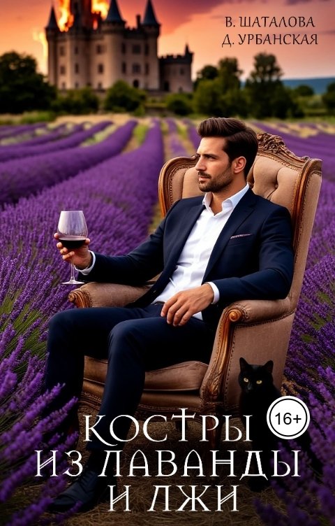 Обложка книги Дарья Урбанская Костры из лаванды и лжи