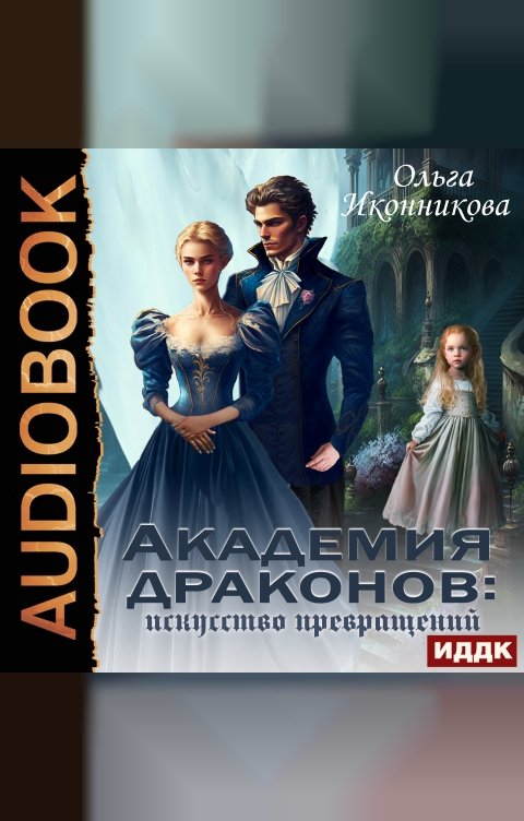 Обложка книги ИДДК Академия драконов: искусство превращений