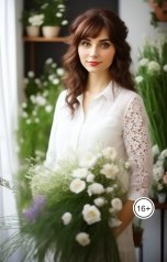 обложка книги Роман Спасский "Флористка"