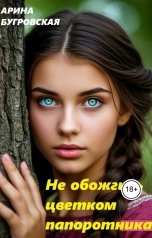 обложка книги Арина Бугровская "Не обожгись цветком папоротника"