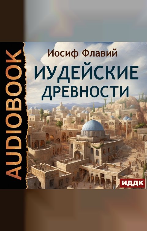 Обложка книги ИДДК Иудейские древности