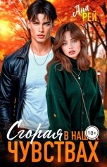 обложка книги Ана Рей "Сгорая в наших чувствах"