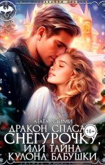 обложка книги Агата Лэйми "Дракон спасает снегурочку, или Тайна кулона бабушки"