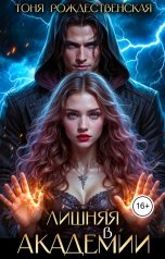 обложка книги Тоня Рождественская "Лишняя в Академии"