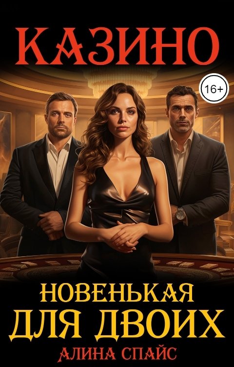 Обложка книги Алина Спайс Новенькая для двоих. Казино