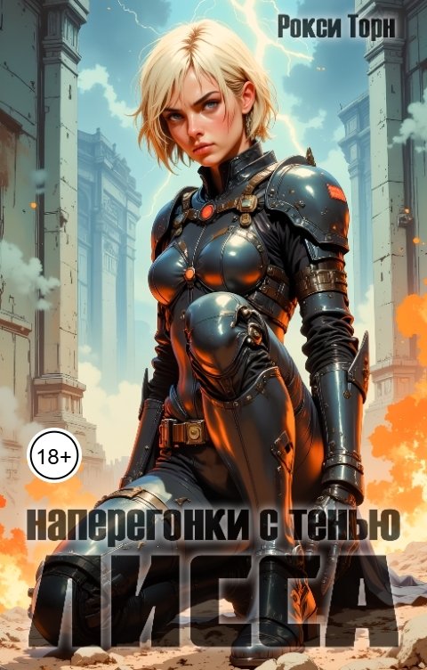 Обложка книги Рокси Торн Лисса. Наперегонки с тенью