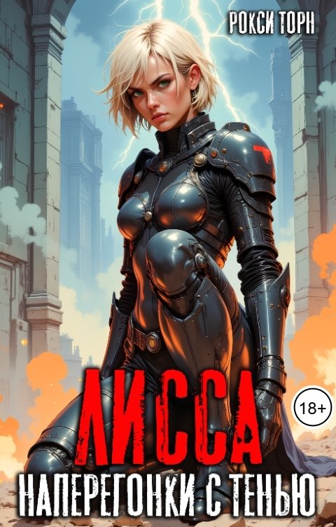 Обложка книги Рокси Торн Лисса. Наперегонки с тенью