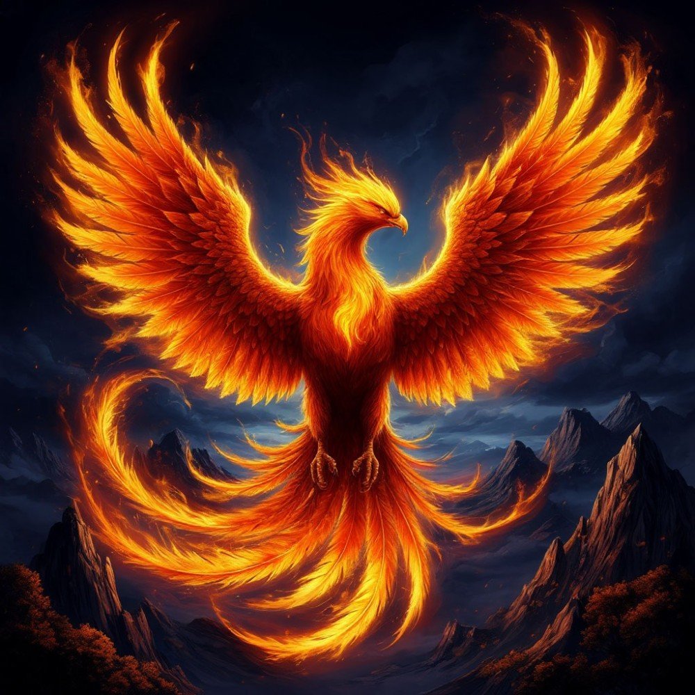 огромный феникс